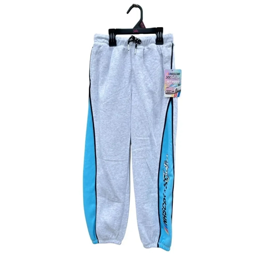 Girl’s Justice NASCAR X Justice Collab Jogger Pants Size S